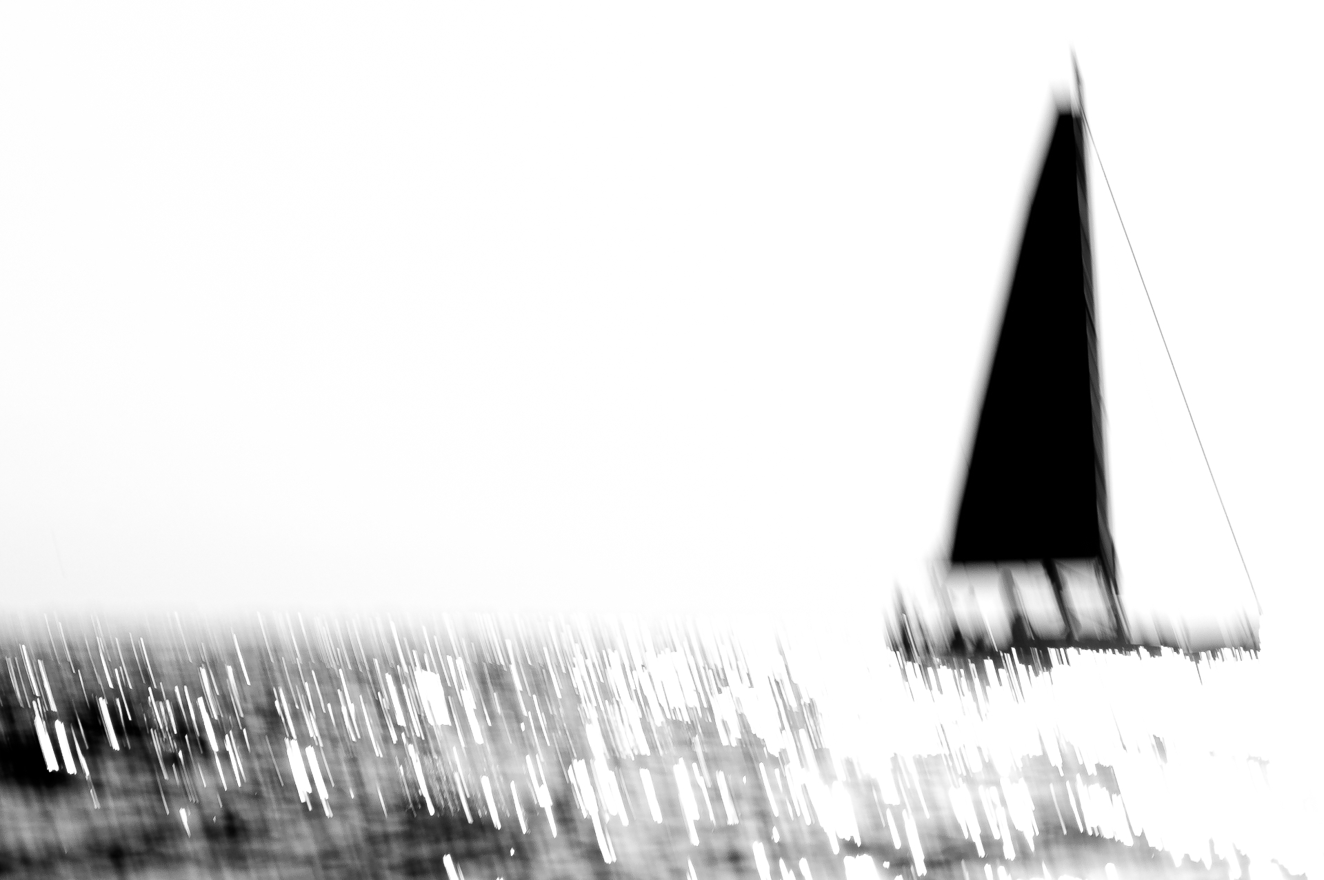 Vela in movimento